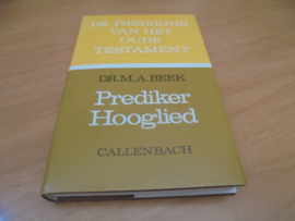 Prediker Hooglied - De prediking van het Oude Testament
