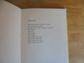 Hier is het - neergeschreven door B van der Meer