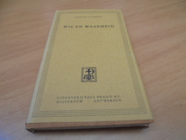 Wil en waarheid  - Guardini, Romano