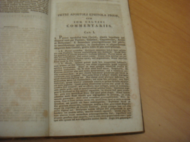 ioannis calvini in acta apostolorum commentarii ad editionem amstelodamensem
