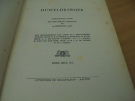 Huwelijksboek - Delleman, TH & Hijmans, A