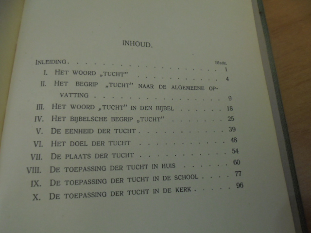 Bijbelsche tucht in huis school en kerk - Kok, J