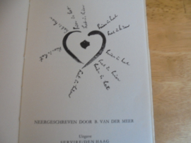 Hier is het - neergeschreven door B van der Meer