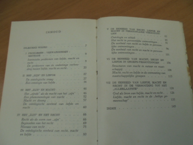 Liefde, Macht en recht - ontologische analyses en ethische toepassing