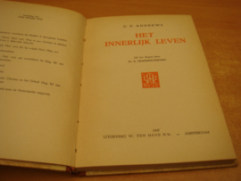 Het innerlijk leven - Andrews, C.F