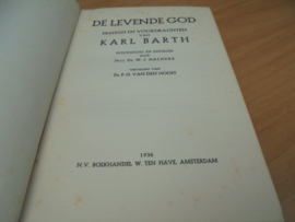 De levende God - Preeken en voordrachten van Karl Barth