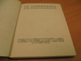 De openbaring der verborgenheid - Berkelbach van der sprenkel e.a