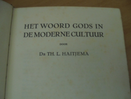 Het woord gods in de moderne cultuur - Haitjema, L