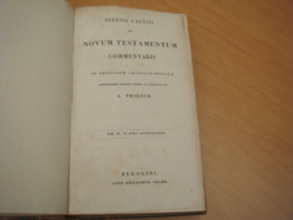 ioannis calvini in acta apostolorum commentarii ad editionem amstelodamensem