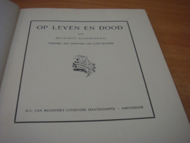 Op leven en dood - Bloemendaal, B