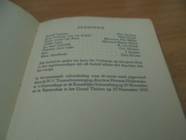 De vrijbuiter, spel in drie bedrijven - Martin, Hans