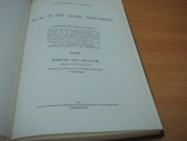 Ba'al in het oude testament. (proefschrift) - Mulder, M.J