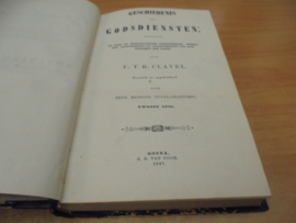 Geschiedenis der Godsdiensten (2 delen) - Clavel, F.T.B