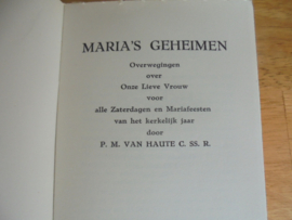 Maria's geheimen - Haute, P.M van