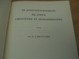 De Jozefgeschiedenis bij Joden - Brongers, H.A