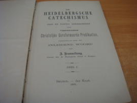 De Heidelbergsche Catechismus deel 1 en 2 - Brummelkamp, A