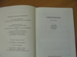 Dienstboek Een proeve - deel 1 en 2
