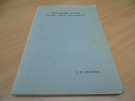 Het begrip nefesj in het oude testament - Becker, J.H