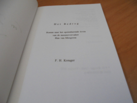 Het bedrog - Kreuger, F.H.