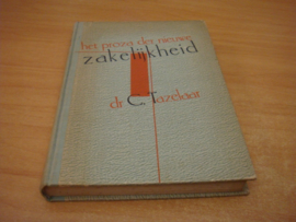 Het proza der nieuwe zakelijkheid