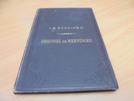 Beginsel en Meeningen - J.H Gunning, jr