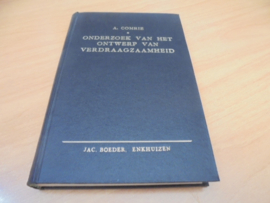 Onderzoek van het ontwerp van verdraagzaamheid - 2 delen in 1 band
