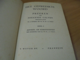 Het gepredikte woord, Preeken van Johannes Calvijn - 5 delen compleet