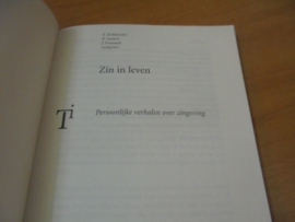 Zin in leven - Persoonlijke verhalen over zingeving - Bohlmeijer, E. e.a
