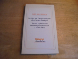 Over God spreken - Thomas Aquino, van
