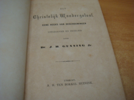 Het christelijk wondergeloof - Gunning, J.H