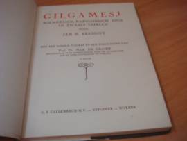 Gilgamesj -Soemerisch-Babylonisch epos in twaalf tafelen