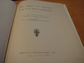 Het lijden en sterven van O.H. Jezus Christus