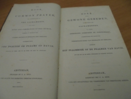 The book of common prayer / het boek der gewone gebeden (1838)