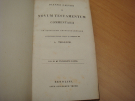 ioannis calvini in acta apostolorum commentarii ad editionem amstelodamensem