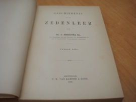 Geschiedenis van de zedenleer deel 1 en 2 - Hoekstra, S