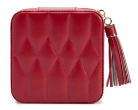 Caroline - Zip travel case in Red(Sold!)