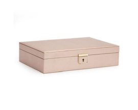 Palermo - Medium jewellery box in Rose quartz