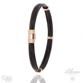 Armband Savane - olifant - rose goud