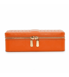 Maria - Medium zip case in Tangerine