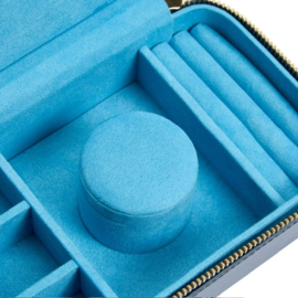 Sophia - Travel zip case in Indigo
