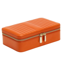 Maria - Medium zip case in Tangerine