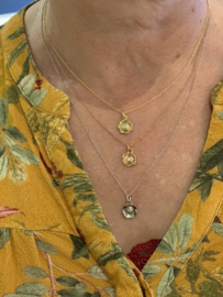 Small pendant whitegold & diamond (Sold!)