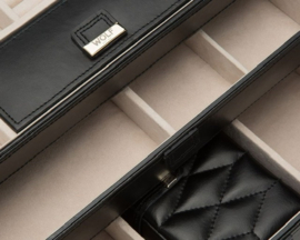 Caroline - Medium jewellery case in Black