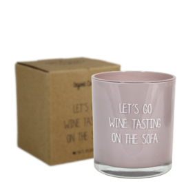 SOJAKAARS - LET'S GO WINE TASTING ON THE SOFA - GEUR: FIG'S DELIGHT