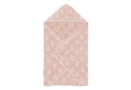 Jollein x Nijntje - Badcape Miffy Badstof 75x75cm  - Jacquard - Nougat