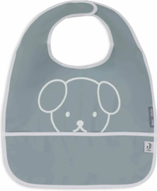 Jollein x Nijntje -Slab Waterproof Miffy Peekaboo - Sea Green - 2 Stuks