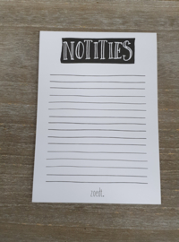 Notitieblok A5 notities