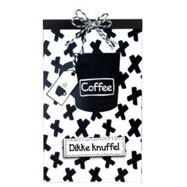 Tasje Koffie en Merci - Dikke knuffel