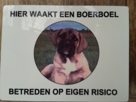 Naam bordje met Foto