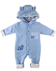 Box Pakje - Sweat Bear Blauw maat 62